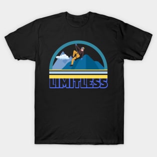 Mountain Climbing Design T-Shirt